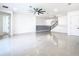 Bright living room with polished floors, ceiling fan, and open floor plan, ideal for gatherings at 19065 Blueleaf St, Orlando, FL 32827