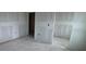 Unfinished bedroom space ready for customization and your personal touch at 22117 Amberbush Court, Mount Dora, FL 32757