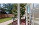 Beautiful garden path that leads to the front door at 3238 Wish Ave, Kissimmee, FL 34747