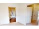 Hallway between a bedroom and a bathroom at 3238 Wish Ave, Kissimmee, FL 34747