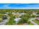 Aerial view of the property, highlighting its proximity to local roads and the city skyline in the distance at 511 S Alder Ave, Orlando, FL 32807