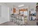 Kitchen area featuring ample counter seating and storage at 8213 Claire Ann Dr # 108, Orlando, FL 32825