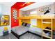 Kid-friendly bedroom featuring a unique bunk bed with themed Lego decorations at 1013 Leader St, Davenport, FL 33896
