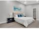 Serene bedroom with a plush bed, stylish nightstands, and soft lighting for a relaxing retreat at 1027 Dees Dr, Oviedo, FL 32765