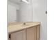 Bathroom featuring vanity with cabinets, a mirror, and bright walls at 1517 Abberton Dr, Orlando, FL 32837