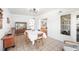 Inviting dining room featuring a classic wood china cabinet and table set for six at 2707 Chelsea St, Orlando, FL 32803