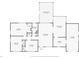 Floor plan showing layout of bedrooms, bathrooms, living room, kitchen, dining room, screened patio, and garage at 2707 Chelsea St, Orlando, FL 32803