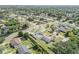 Panoramic aerial view of the neighborhood, highlighting the property's location at 2945 Juniper Dr, Edgewater, FL 32141