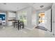 Bright dining area with tile flooring and natural light at 2945 Juniper Dr, Edgewater, FL 32141