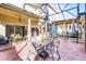 Large screened patio with ample room for outdoor living and entertaining at 3331 Morelyn Crest Cir, Orlando, FL 32828