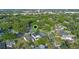 Aerial view of the property showcasing its prime location amidst lush greenery and residential neighborhood at 3608 Dubsdread Cir, Orlando, FL 32804