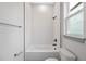 Well-lit bathroom featuring clean lines and contemporary fixtures at 3608 Dubsdread Cir, Orlando, FL 32804