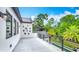 This balcony features wrought iron railings at 532 Worthington Dr, Winter Park, FL 32789