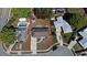 Aerial view highlighting the property's boundaries, layout, and surroundings at 607 Brittany Ct, Casselberry, FL 32707