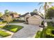 Stunning home featuring a paver driveway, mature landscaping, and a welcoming facade at 189 Hammock Oak Cir, Debary, FL 32713