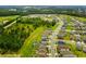 Picturesque aerial view of a Primary-planned community with lush greenery and well-maintained homes at 1910 Donahue Dr, Ocoee, FL 34761