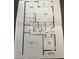 A detailed floor plan showing the layout of a two-story home at 1998 Michael Tiago Cir, Maitland, FL 32751