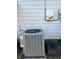 Exterior shot of air conditioner, power meter, and Solar JDL box at 2154 Lake Christie Dr, Orlando, FL 32809