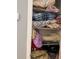 Linen closet full of plush blankets and soft bedding, ready for cozy nights at 2753 Monticello Way, Kissimmee, FL 34741