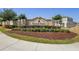 Community entrance to Hammock Reserve behind a landscaped wall at 3532 Yarian Dr, Haines City, FL 33844