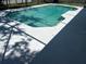 Inviting pool with clean, clear water and a spacious deck, perfect for relaxing and entertaining outdoors at 377 Blue Bayou Dr, Kissimmee, FL 34743