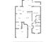 Layout with kitchen, living room, bedrooms, bathrooms, laundry room, and garage at 7027 Villa Estelle Drive, Orlando, FL 32819