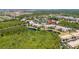 Scenic aerial shot of a condo community surrounded by lush landscaping with ponds and water feature at 8296 Portofino Dr # 405, Davenport, FL 33896