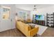 Well-lit living room featuring modern furniture and stylish decor at 8573 Lamppost Ln, Orlando, FL 32832