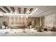 Modern condo lobby with contemporary lighting, stylish furniture, and elegant decor at 10160 Autumn Mist Ln # 601, Golden Oak, FL 32836