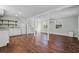 Spacious basement featuring kitchenette and staircase at 1210 S Clayton St, Mount Dora, FL 32757