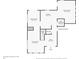 First floor layout featuring a living room, dining room, kitchen, Gathering room, and half bath at 1251 Arlington Pl, Winter Park, FL 32789