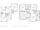Floor plans showing the layout of the home's first and second floors at 1251 Arlington Pl, Winter Park, FL 32789