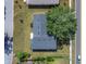 Birds eye view of the property featuring backyard tree and proximity to street at 1365 Lake Dr, Casselberry, FL 32707