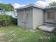A single-story home with a gray stucco exterior and a backyard at 1515 20Th St, Orlando, FL 32805