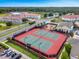 Community amenities include two tennis courts adjacent to a playground and a community center with a pool at 2142 Victoria Dr, Davenport, FL 33837