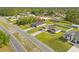 A neighborhood aerial view showing the property's location and surrounding homes at 236 Marion Oaks Mnr, Ocala, FL 34473