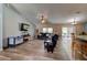 Open living room area with sliding glass doors to the lanai at 2951 E Waco Dr, Deltona, FL 32738