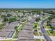 Aerial view of a neighborhood showcasing home exteriors and community layout at 2977 White Cedar Cir, Kissimmee, FL 34741