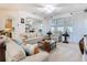 Cozy living room featuring a comfortable seating arrangement and an open floor plan at 2977 White Cedar Cir, Kissimmee, FL 34741
