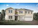 Charming two-story home with a two-car garage and a well-manicured lawn in a desirable community at 3532 Douglas Fir Dr, Apopka, FL 32703