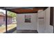 Covered patio area with concrete floor and exterior view at 539 Clark St, Maitland, FL 32751