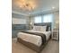 Comfortable main bedroom with soft lighting, stylish accents, and neutral tones at 6450 Horseshoe Lane Way, St Cloud, FL 34773
