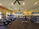 Community fitness center equipped with treadmills, elliptical machines, and free weights at 660 Egret Place Dr, Winter Garden, FL 34787