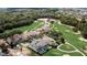 Lush golf course community features an array of home architectural styles, mature trees, and pristine greens at 7388 Gathering Ct, Reunion, FL 34747