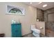 Renovated bathroom with walk-in shower and stylish vanity at 934 Deerwood Loop, Longwood, FL 32779