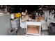 The storage room is filled with a variety of items in disarray and clutter at 11625 Churchill St, Orlando, FL 32817