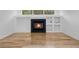 Close up view of living room fireplace with built-in shelves at 1803 Glenbay Ct, Windermere, FL 34786