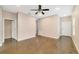Large living room with fan and neutral walls at 2792 Whispering Trails Dr, Winter Haven, FL 33884