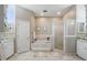 Main bathroom featuring shower and bath at 392 Bayberry Dr, Polk City, FL 33868