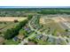 An aerial view highlights homes along a tree-lined street in a well-planned community, with green spaces and ponds nearby at 4687 Nw 35Th Lane Rd, Ocala, FL 34482
